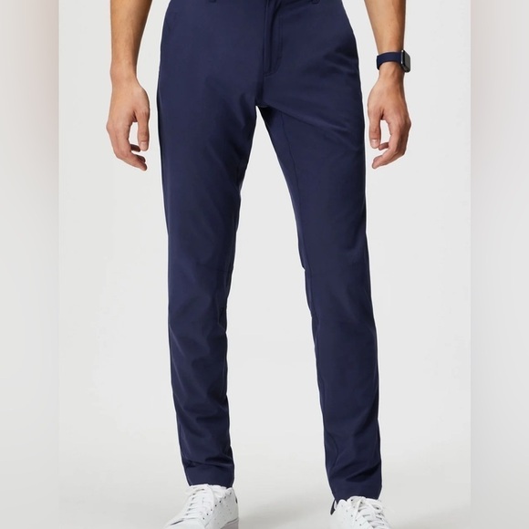 Fableics The Only Pant (Slim Fit) Men Deep blue trouser size 31x32 - Picture 1 of 13